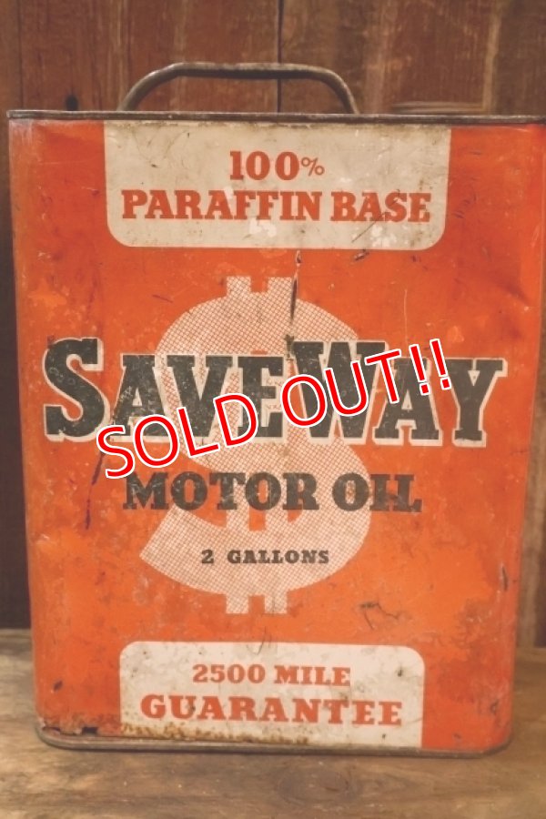 画像3: dp-251008-87 SAVE WAY MOTOR OIL 2 U.S. GALLONS CAN