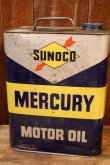 画像3: dp-251008-87 SUNOCO MERCURY MOTOR OIL 2 U.S. GALLONS CAN