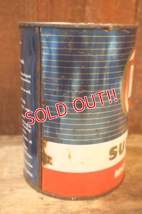 画像3: dp-251008-87 RPM 1960's SUPREME MOTOR OIL ONE QUART CAN