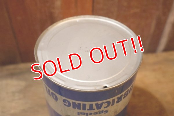 画像6: dp-251008-87 RPM DELO 1950's Special LUBRICATING OIL ONE QUART CAN