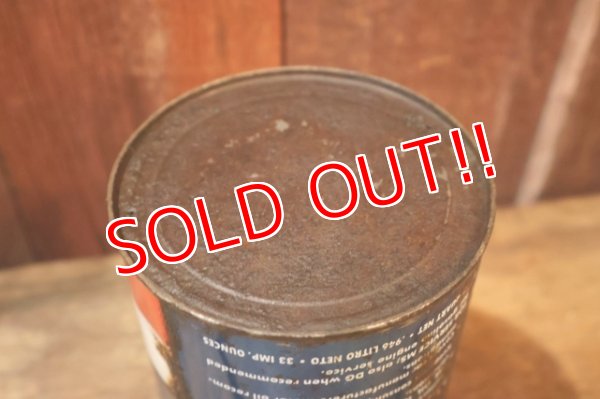 画像6: dp-251008-87 RPM 1960's SUPREME MOTOR OIL ONE QUART CAN