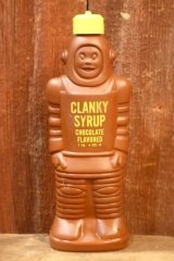 画像: ct-251010-03 FAMILY FOODS INC. 1964 CLANKY SYLUP CHOCOLATE FLAVER BOTTLE