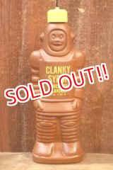 画像: ct-251010-03 FAMILY FOODS INC. 1964 CLANKY SYLUP CHOCOLATE FLAVER BOTTLE