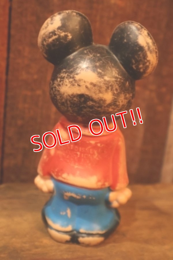 画像6: ct-251010-24 Mickey Mouse / 1970's Bowling Pin Toy Figure