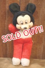 画像: ct-251010-20 Mickey Mouse / GUND 1970's〜 Rubber Face Doll
