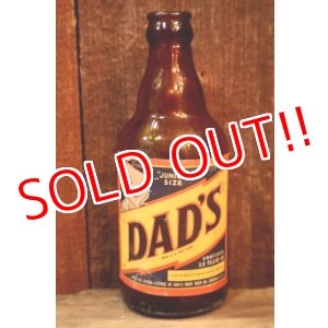 画像: dp-251105-01 DAD'S ROOT BEER / 1950's "JUNIOR SIZE" 12 FLUID OZ. BOTTLE