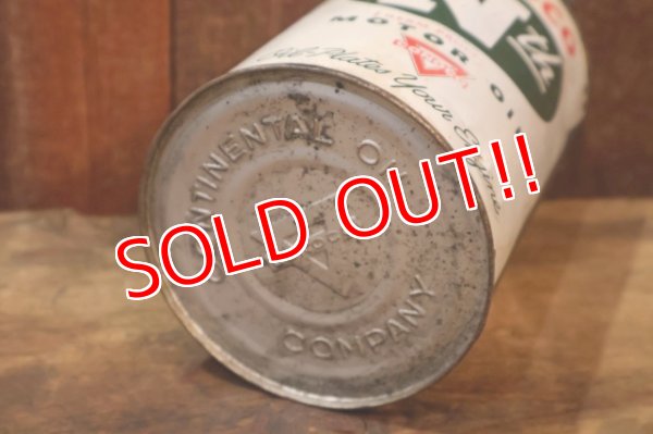 画像9: dp-251008-87 CONOCO 1940's N th MOTOR OIL ONE U.S. QUART CAN