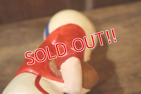 画像7: dp-251105-33 Sears 1970's Chalk Ware Football Player Coin Bank