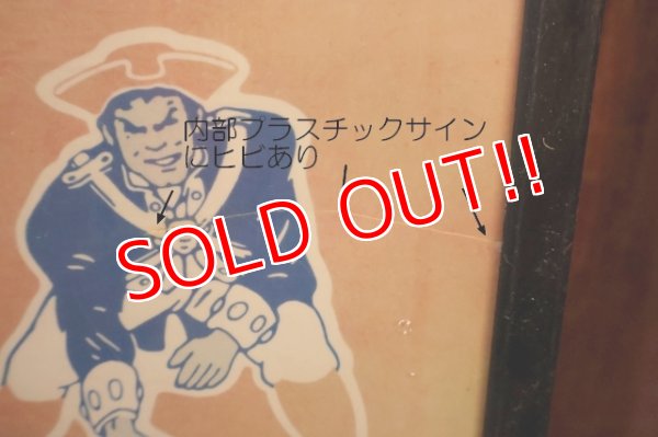 画像6: dp-251008-11 New England Patriots × Lite Beer 1980's-1990's Plastic Sign