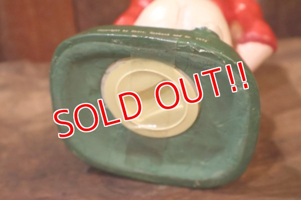 画像9: dp-251105-33 Sears 1970's Chalk Ware Football Player Coin Bank