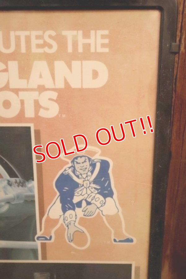 画像5: dp-251008-11 New England Patriots × Lite Beer 1980's-1990's Plastic Sign