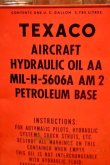 画像2: dp-251008-72 TEXACO AIRCRAFT HYDRAULIC OIL ONE U.S. GALLON CAN