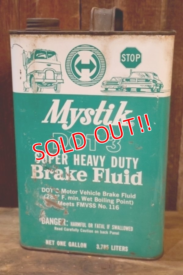 画像1: dp-251008-72 Mystic DOT 3 Brake Fluid ONE U.S. GALLON CAN