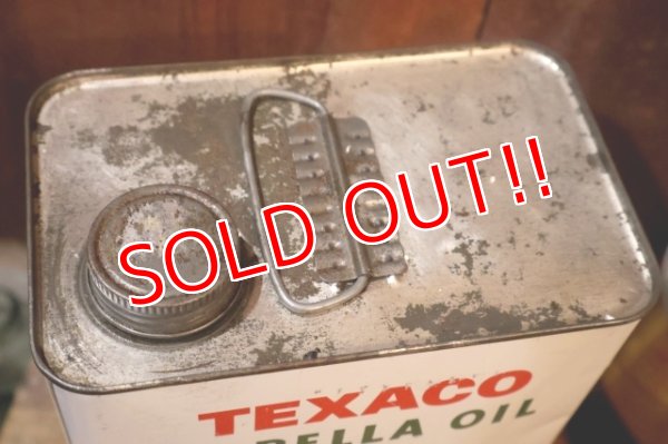 画像7: dp-251008-87 TEXACO 1970's CAPELLA OIL ONE U.S. GALLON CAN