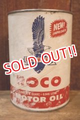 画像: dp-251008-72 RICHFIELD 1960's ROCO MOTOR OIL ONE U.S. QUART CAN