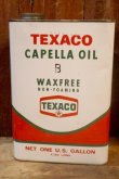 画像1: dp-251008-87 TEXACO 1970's CAPELLA OIL ONE U.S. GALLON CAN