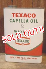 画像: dp-251008-87 TEXACO 1970's CAPELLA OIL ONE U.S. GALLON CAN