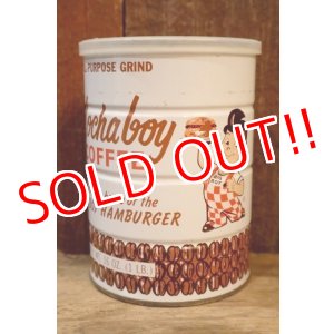 画像: ct-250804-01 Bob's Big Boy / 1960's Mocha Boy Coffee Can