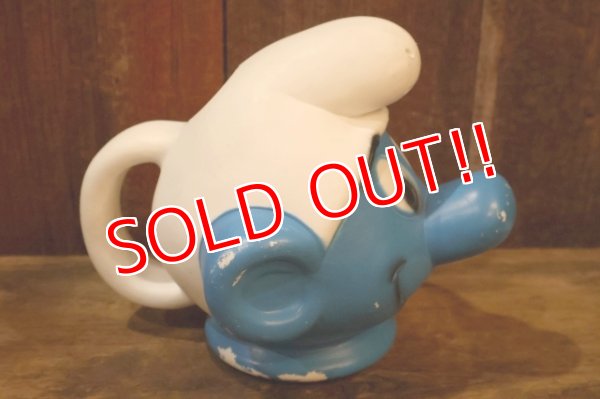 画像3: ct-251105-02 Smurf / H-G TOYS 1980's Plastic Watering Can