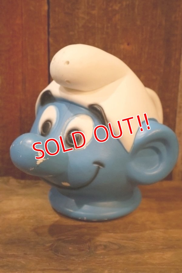 画像1: ct-251105-02 Smurf / H-G TOYS 1980's Plastic Watering Can