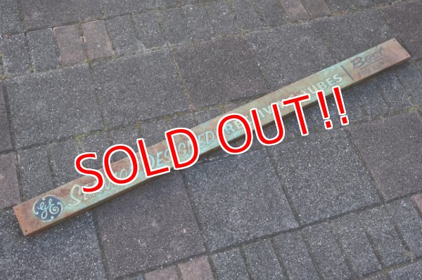 画像2: dp-251008-40 GENERAL ELECTRIC SERVICE DESIGNED RECEIVING TUBES SIGN