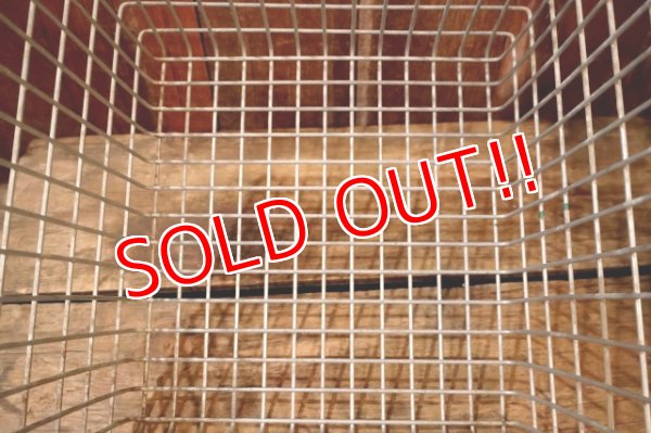 画像8: dp-240611-21 FRANK D. COHAN, INC. 1950's-1960's Wire Basket 