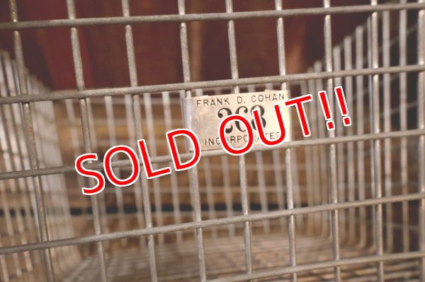 画像3: dp-240611-21 FRANK D. COHAN, INC. 1950's-1960's Wire Basket 