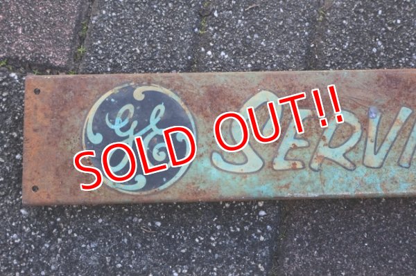 画像1: dp-251008-40 GENERAL ELECTRIC SERVICE DESIGNED RECEIVING TUBES SIGN