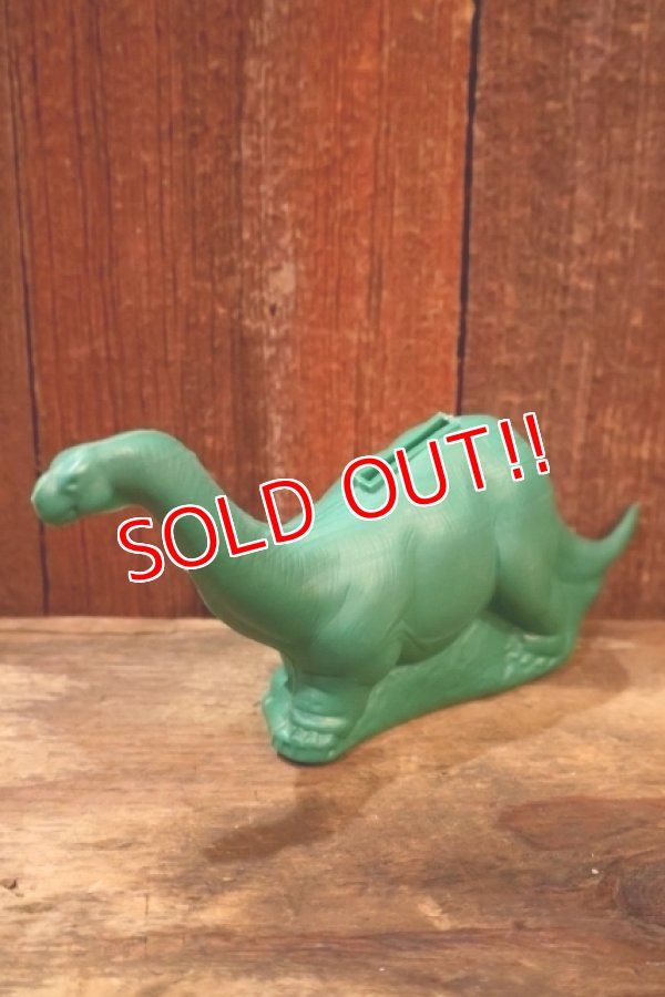 画像1: ct-251105-22 Sinclair / 1950's-1960's "DINO" Plastic Coin Bank