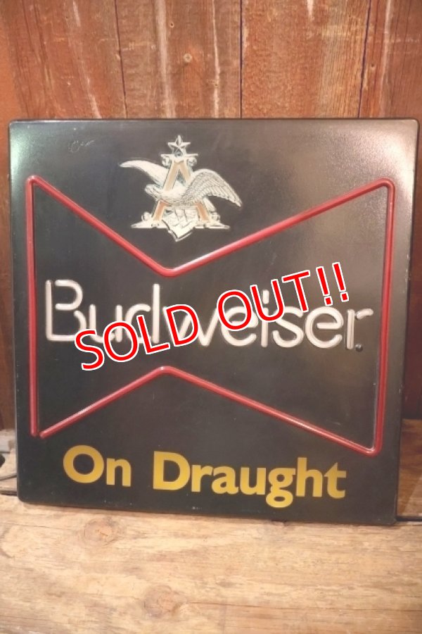 画像5: dp-251008-15 Budweiser 1980's-1990's Bar Display Lighted Sign