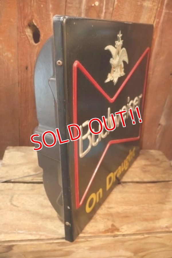 画像12: dp-251008-15 Budweiser 1980's-1990's Bar Display Lighted Sign