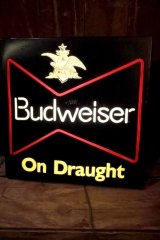 画像: dp-251008-15 Budweiser 1980's-1990's Bar Display Lighted Sign