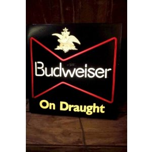 画像: dp-251008-15 Budweiser 1980's-1990's Bar Display Lighted Sign
