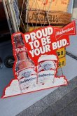 画像1: dp-251008-17 Budweiser 1990's Metal Sign