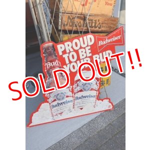 画像: dp-251008-17 Budweiser 1990's Metal Sign