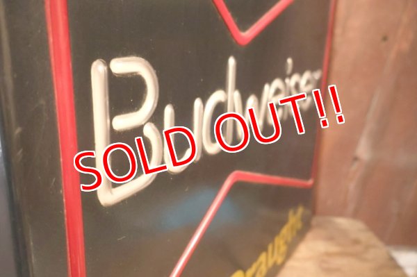 画像13: dp-251008-15 Budweiser 1980's-1990's Bar Display Lighted Sign