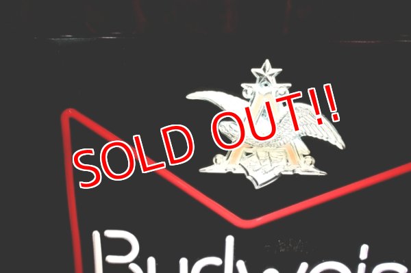画像4: dp-251008-15 Budweiser 1980's-1990's Bar Display Lighted Sign