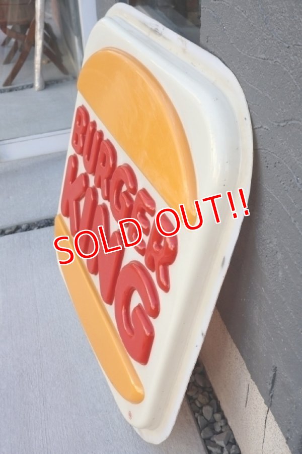 画像10: dp-251008-09 【※店頭ピックのみ】BURGER KING 1990's Store Sign