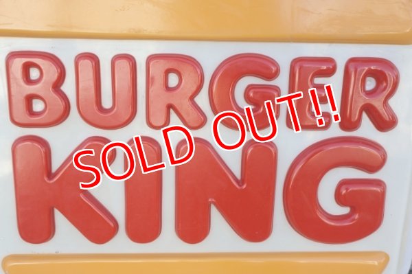 画像4: dp-251008-09 【※店頭ピックのみ】BURGER KING 1990's Store Sign