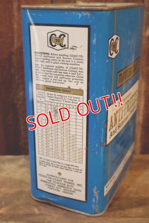 画像5: dp-250618-28 MASTERCRAFT / ANTI-FREEZE & Summer Coolant 1 U.S. GALLON CAN