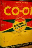 画像2: dp-250618-28 CO-OP FARMERS UNION CENTRAL EXCHAGE OIL 2 U.S. Gallons Can