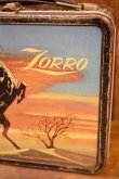 画像3: ct-251105-19 The Mask of Zorro / ALADDIN 1958 Metal Lunch Box w/ Bottle