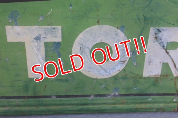 画像9: dp-251008-20 【※店頭ピックのみ】QUAKER STATE MOTOR OIL 1940's-1950's METAL SIGN