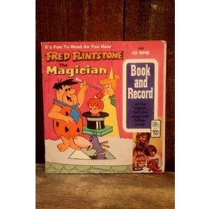 画像: ct-251105-17 FRED FLINTSTONE The Magician / Peter Pan 1974 Book and Record