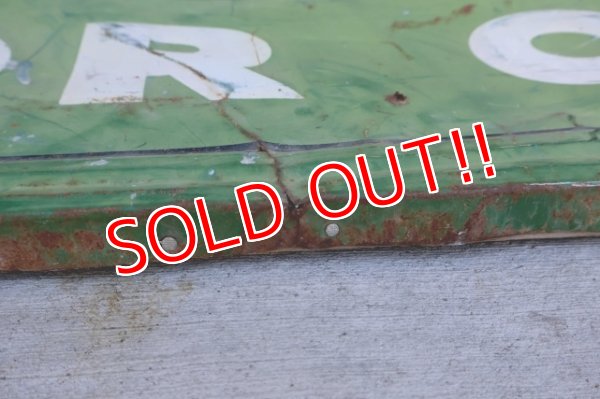 画像15: dp-251008-20 【※店頭ピックのみ】QUAKER STATE MOTOR OIL 1940's-1950's METAL SIGN