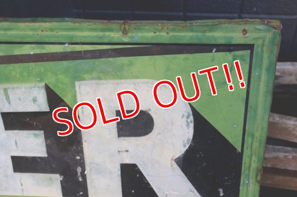 画像5: dp-251008-20 【※店頭ピックのみ】QUAKER STATE MOTOR OIL 1940's-1950's METAL SIGN