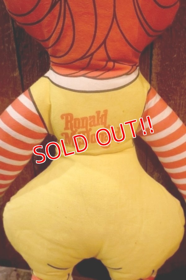 画像7: ct-251105-65 McDonald's / Ronald McDonald 1970's Pillow Doll