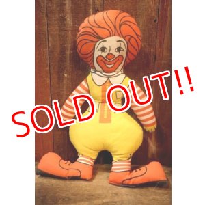 画像: ct-251105-65 McDonald's / Ronald McDonald 1970's Pillow Doll
