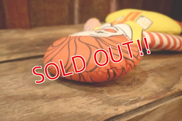 画像9: ct-251105-65 McDonald's / Ronald McDonald 1970's Pillow Doll