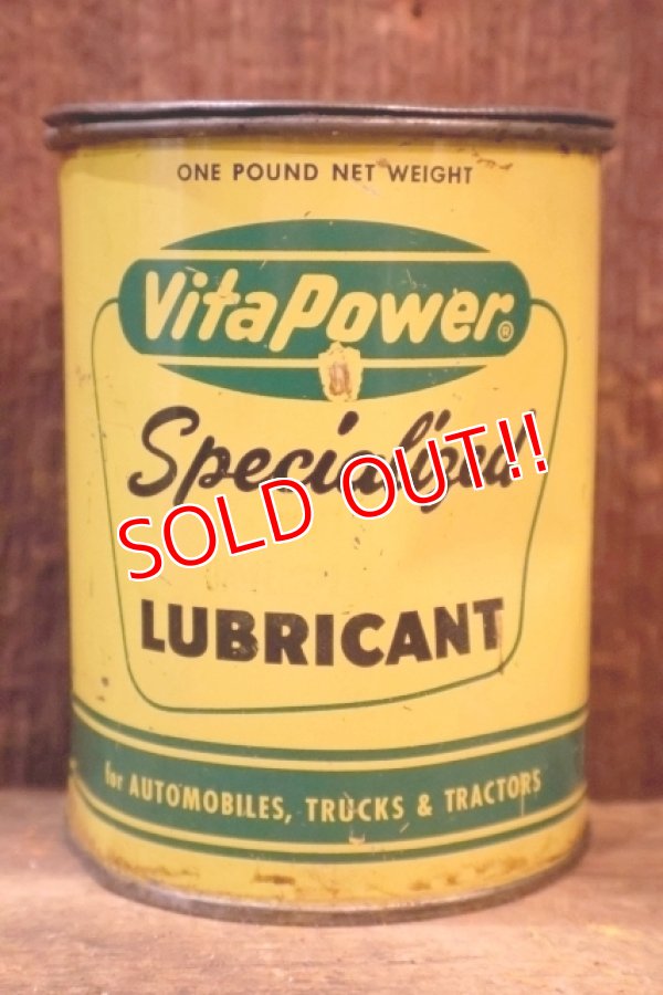 画像1: dp-251008-87 WESTERN AUTO SUPPLY CO. Vita Power LUBRICANT CAN